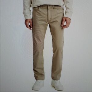 New Levi's Athletic Taper Stretch Tan Jeans Size 44x32